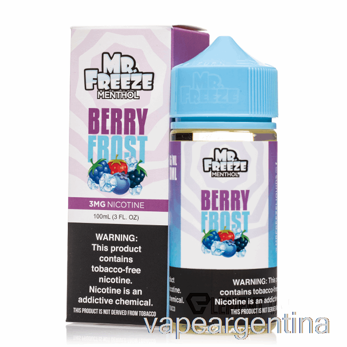 Berry Frost - Mr Frozen - 100ml 3mg Vape Descartable